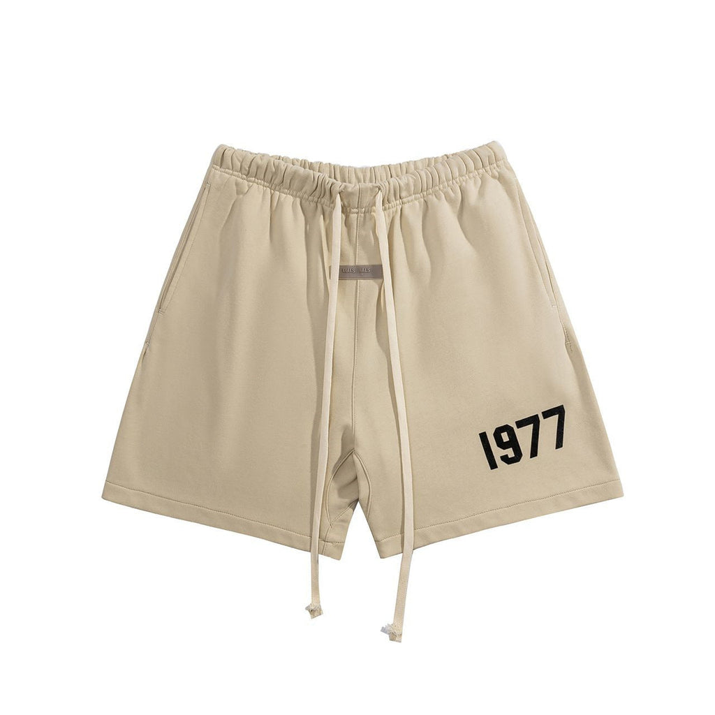ESSENTIALS 1977 Flocked Logo T-Shirt & Shorts Set