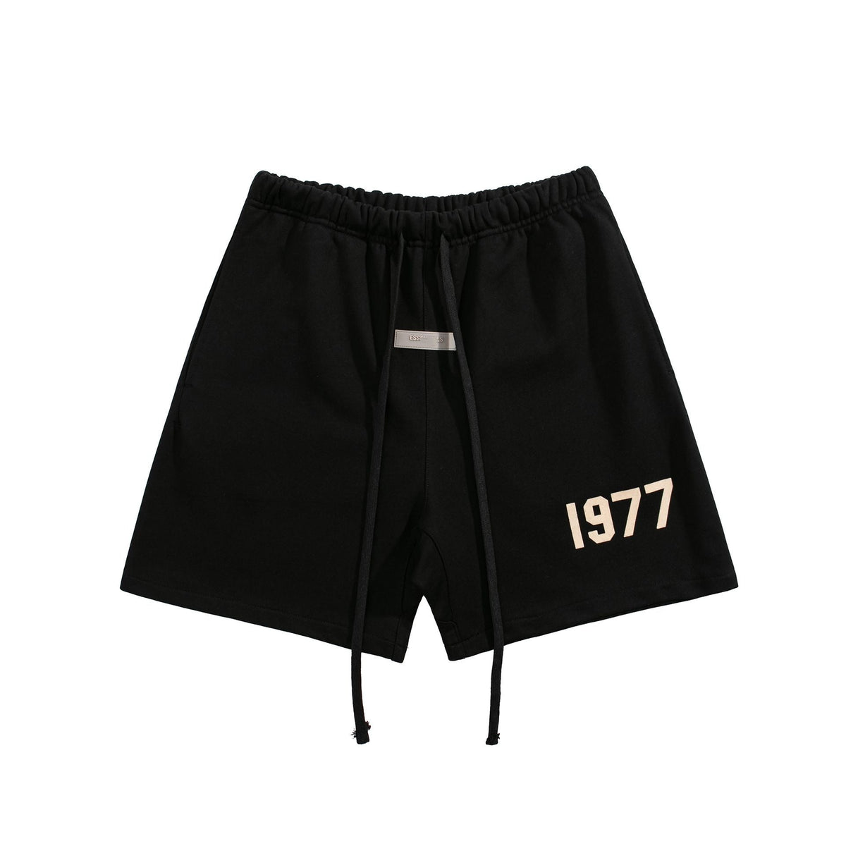 ESSENTIALS 1977 Flocked Logo T-Shirt & Shorts Set