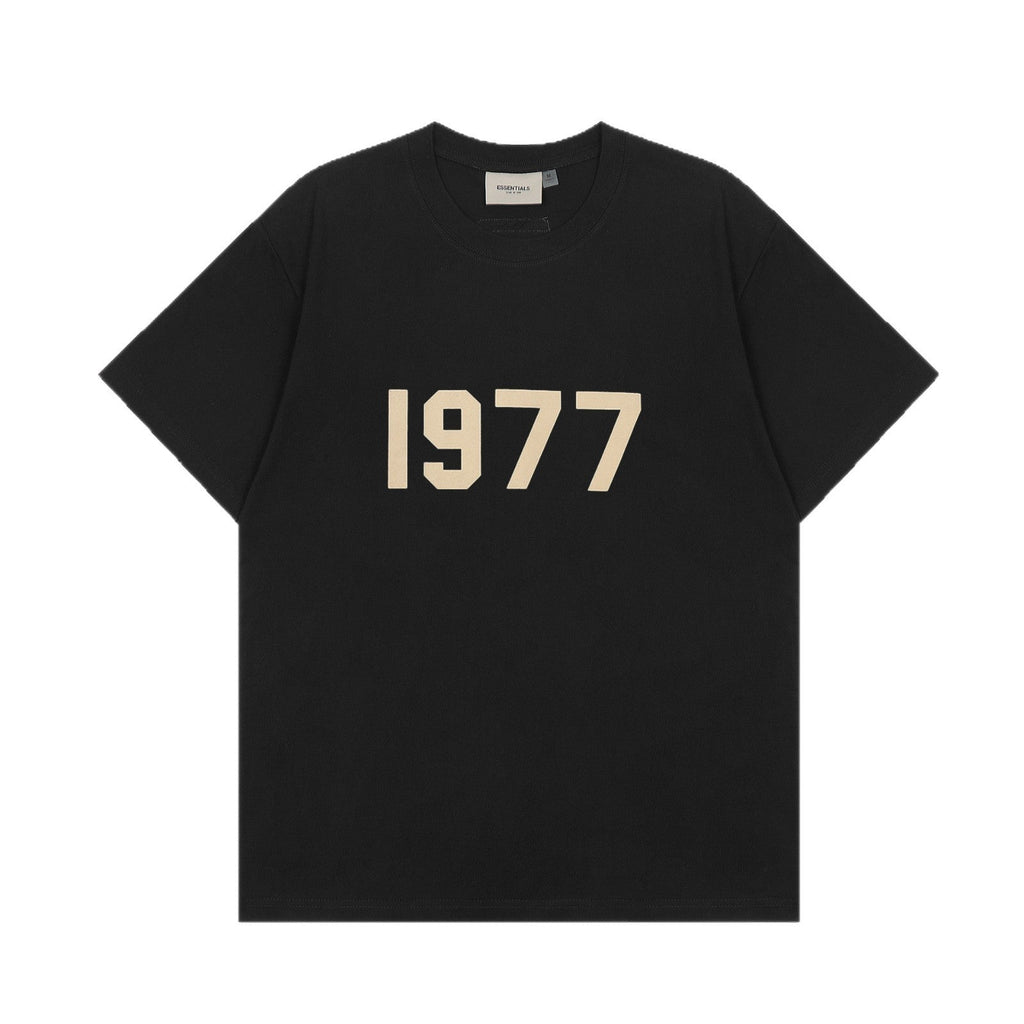 ESSENTIALS 1977 Flocked Logo T-Shirt & Shorts Set