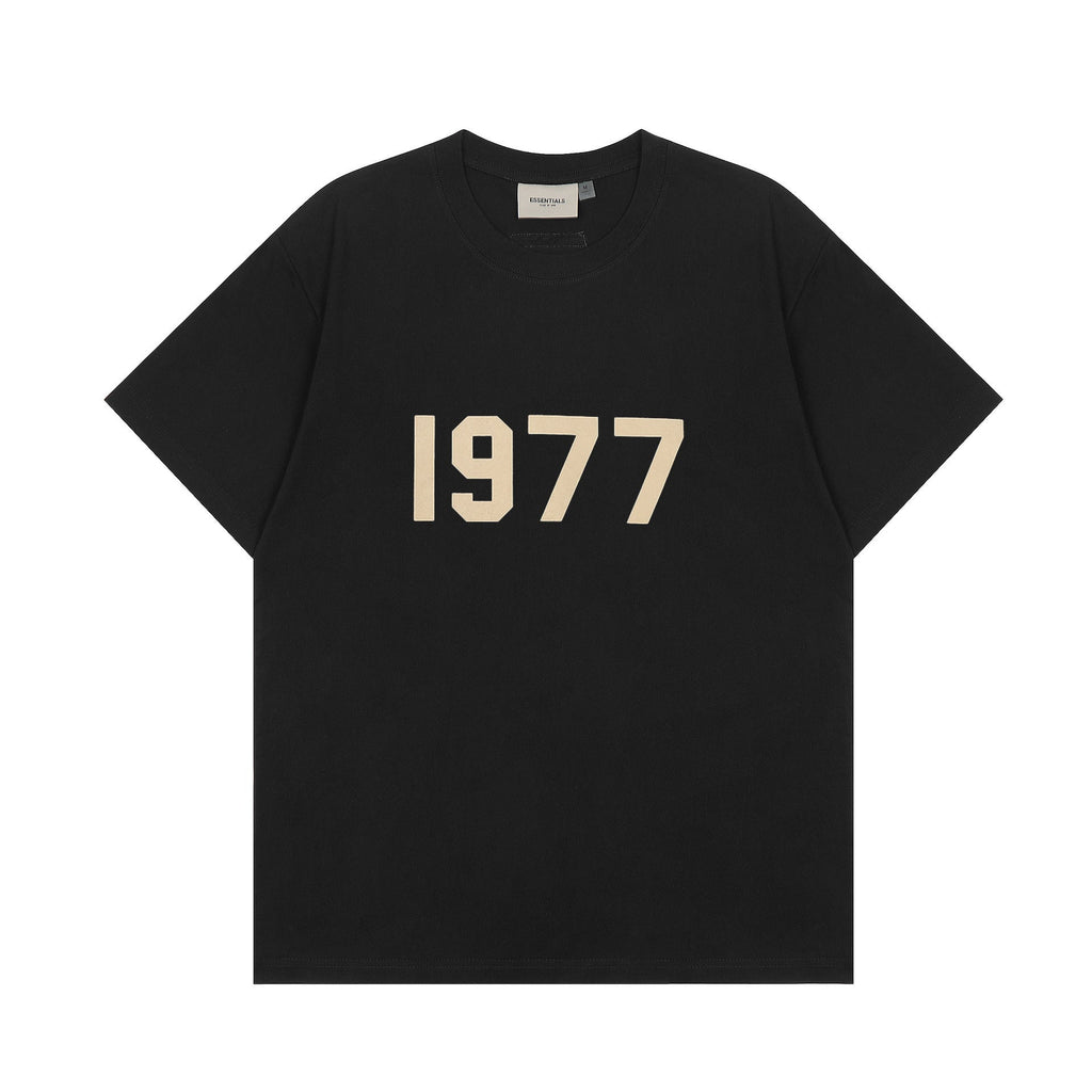ESSENTIALS 1977 Flocked Logo T-Shirt & Shorts Set